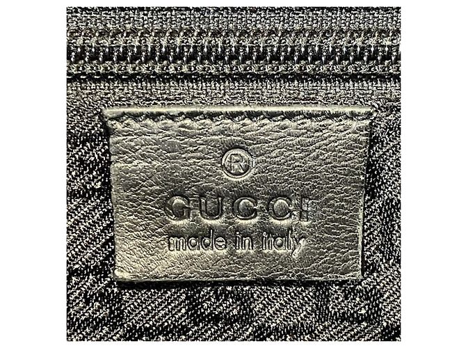 Borsa Tote Gucci GG Supreme Nero - vista 4