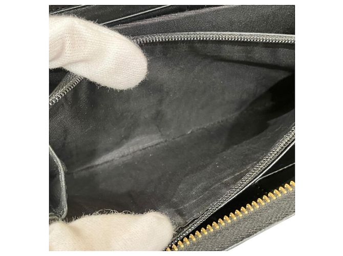 Portafoglio lungo con zip Gucci GG Supreme Bee Beige - vista 6