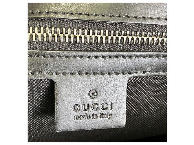 Borsa Tote Gucci GG Supreme Nero - vista 4