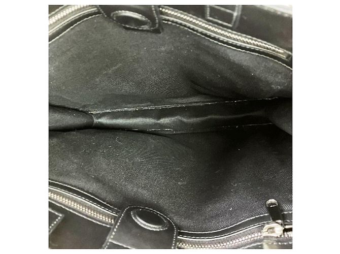 Borsa Tote Gucci GG Supreme Nero - vista 5