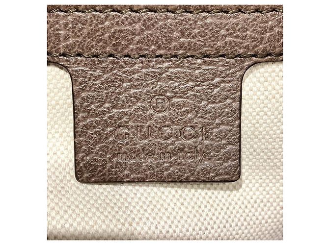 Borsa a mano e borsa a tracolla Gucci GG Supreme Ophidia Beige - vista 4