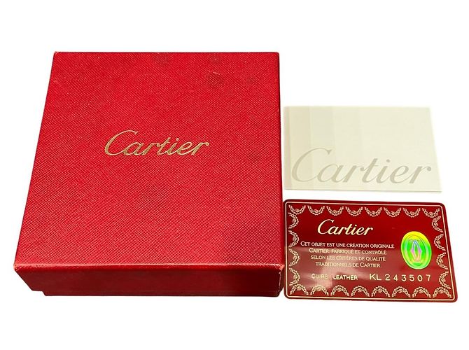 Cartera de dobleces Must Line de Cartier Roja - vista 5