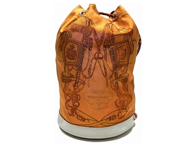 Hermès Borsa a tracolla Hermes Socuir 22 Arancione - vista 2