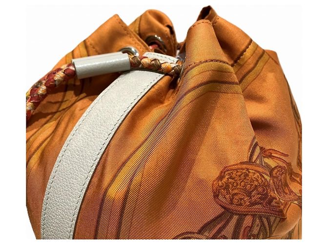 Hermès Borsa a tracolla Hermes Socuir 22 Arancione - vista 7