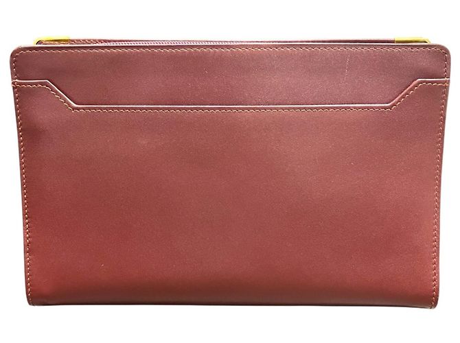 Clutch Cartier Must Line Bordò - vista 2