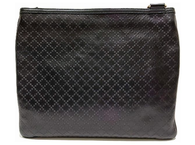 Borsa a Spalla Gucci GG Imprimé Nero - vista 2