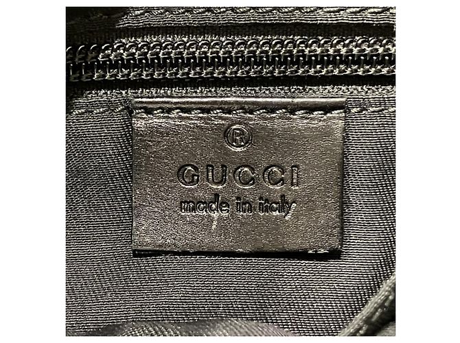 Borsa a Spalla Gucci GG Imprimé Nero - vista 4