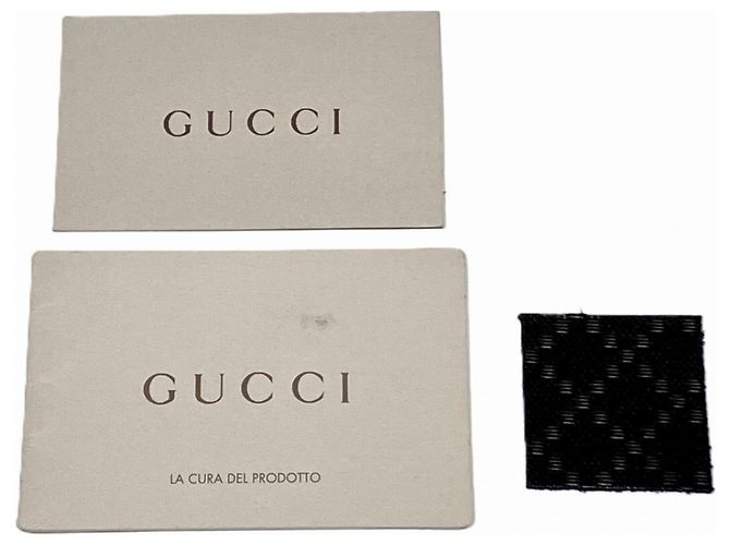Borsa a Spalla Gucci GG Imprimé Nero - vista 5