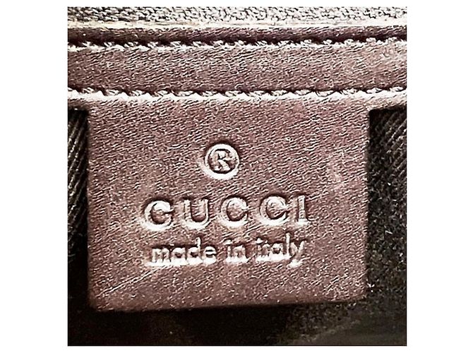 Borsa Tote GG Canvas Gucci Marrone Beige - vista 4
