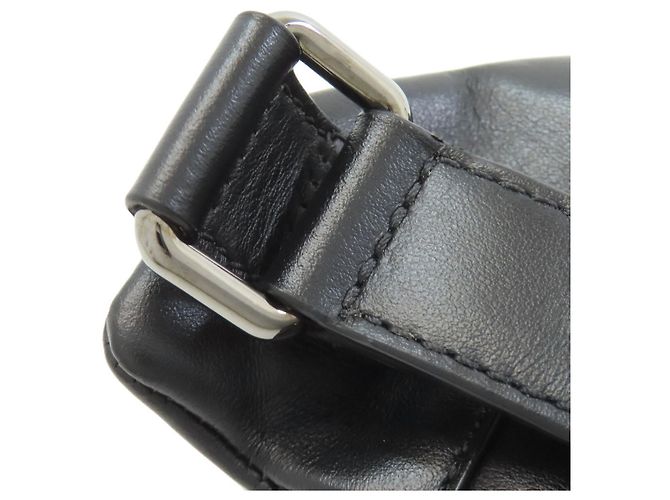 Jimmy Choo Star Embossed Leather Sling Bag Schwarz - Ansicht 15