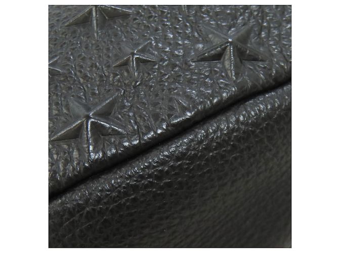Jimmy Choo Star Embossed Leather Sling Bag Schwarz - Ansicht 18