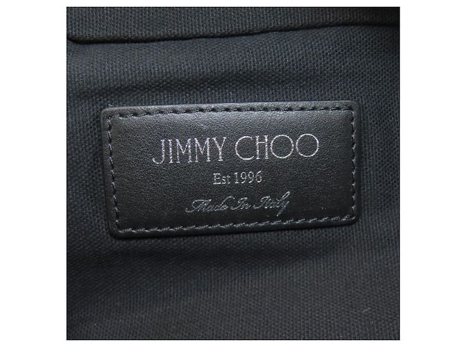 Jimmy Choo Star Embossed Leather Sling Bag Schwarz - Ansicht 6