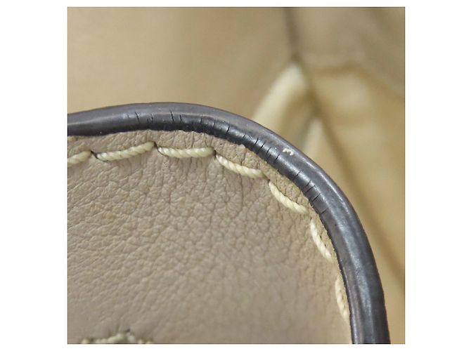 Borsa Loewe Hammock Mini 2-Way in pelle grigia Grigio - vista 15