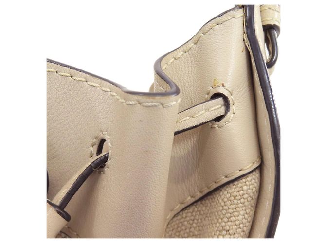 Borsa Loewe Hammock Mini 2-Way in pelle grigia Grigio - vista 16