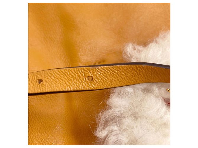 Borsa 2-Way Marni bianca e gialla in pelle Bianco Giallo - vista 11