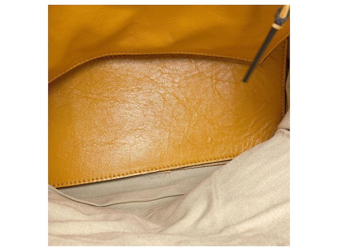 Borsa 2-Way Marni bianca e gialla in pelle Bianco Giallo - vista 12