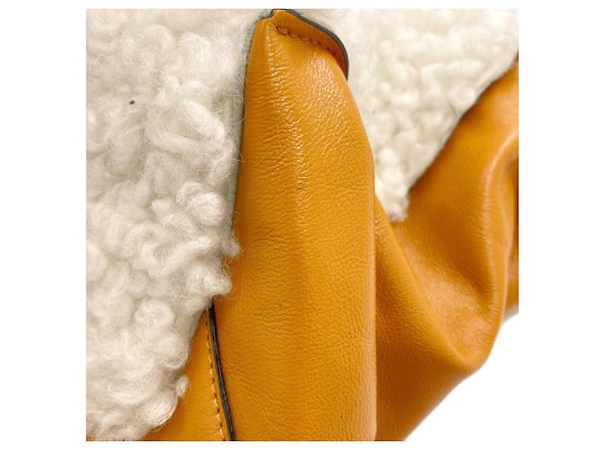 Borsa 2-Way Marni bianca e gialla in pelle Bianco Giallo - vista 16