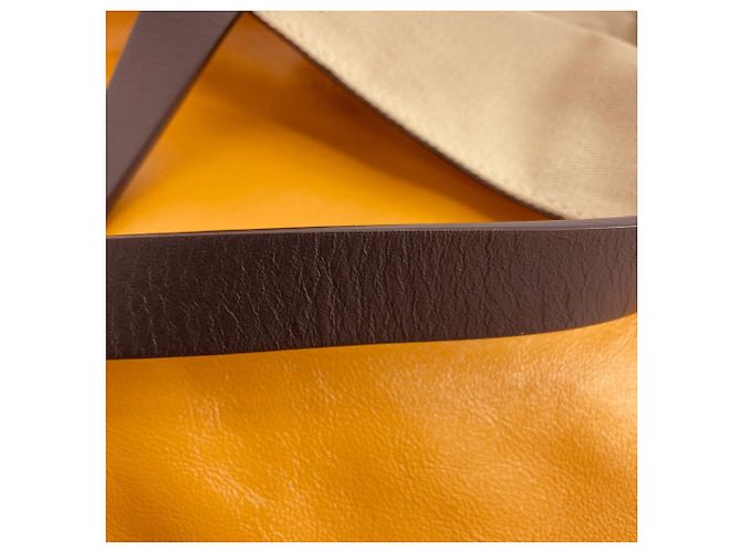 Borsa 2-Way Marni bianca e gialla in pelle Bianco Giallo - vista 19
