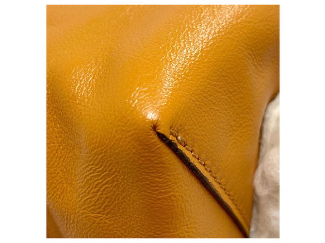 Borsa 2-Way Marni bianca e gialla in pelle Bianco Giallo - vista 23