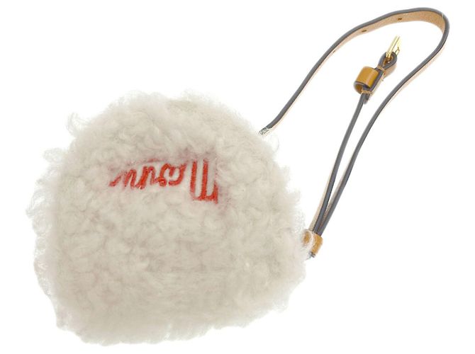 Borsa 2-Way Marni bianca e gialla in pelle Bianco Giallo - vista 9