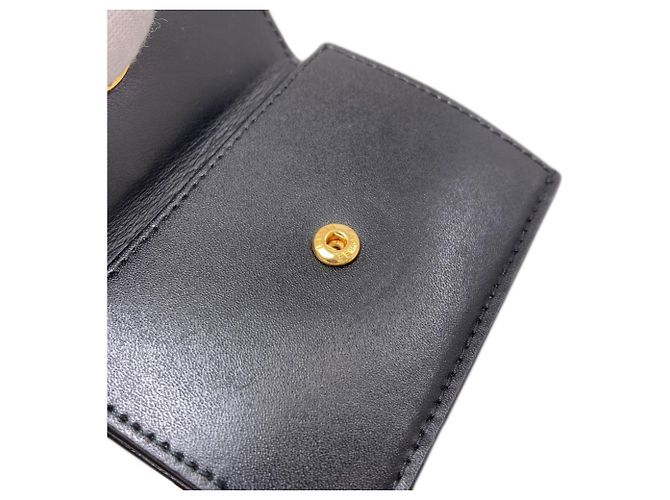 Fendi F Micro Trifold Wallet Schwarz - Ansicht 12