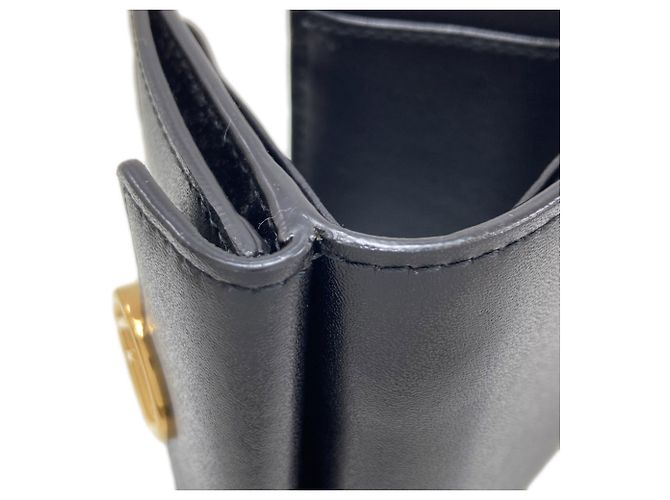 Fendi F Micro Trifold Wallet Schwarz - Ansicht 14