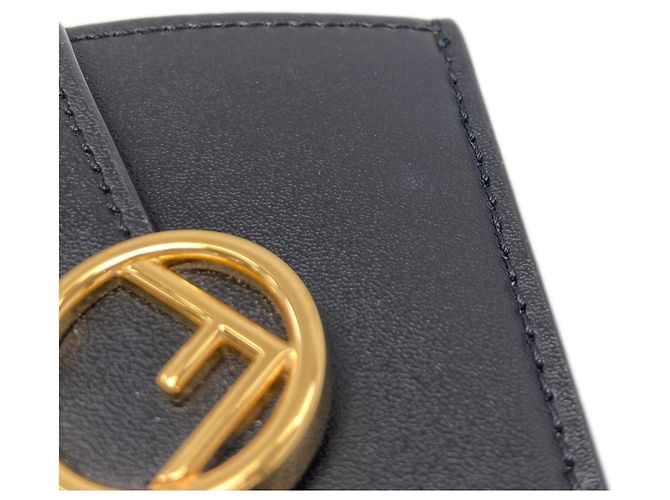 Fendi F Micro Trifold Wallet Schwarz - Ansicht 15