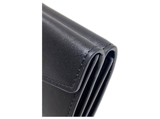 Fendi F Micro Trifold Wallet Schwarz - Ansicht 16