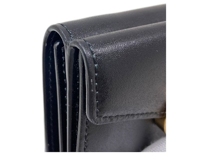 Fendi F Micro Trifold Wallet Schwarz - Ansicht 17