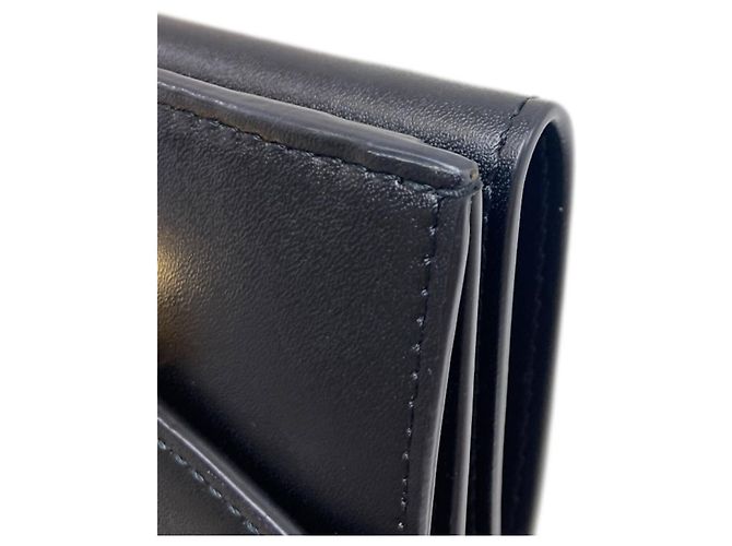 Fendi F Micro Trifold Wallet Schwarz - Ansicht 18
