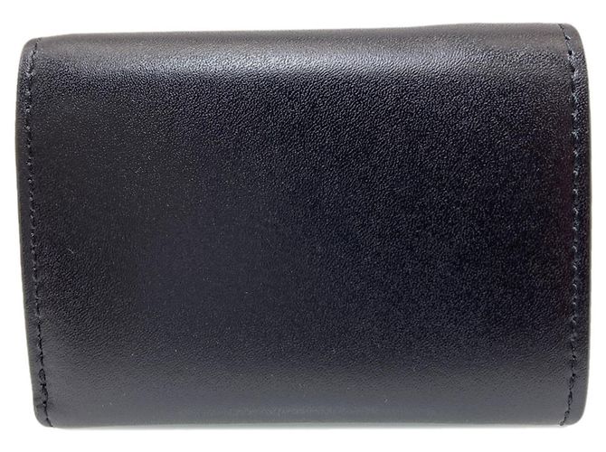 Fendi F Micro Trifold Wallet Schwarz - Ansicht 2