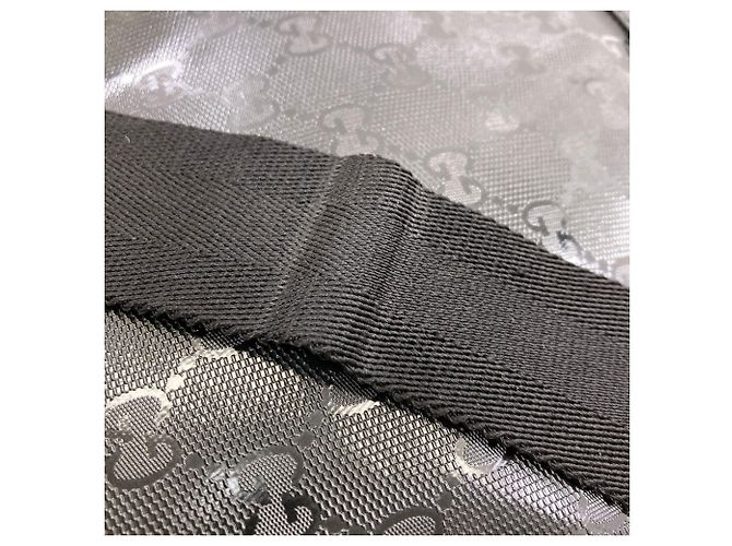 Borsa a Spalla Gucci 201448 GG Imprime Nero - vista 15