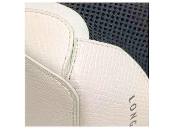 Borsa a 2 vie in mesh Longchamp Nero Bianco - vista 19