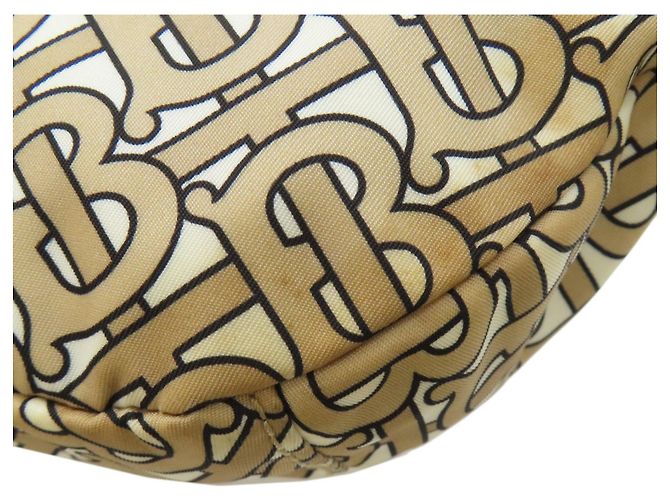 Borsa a tracolla Burberry TB Monogram Beige - vista 18