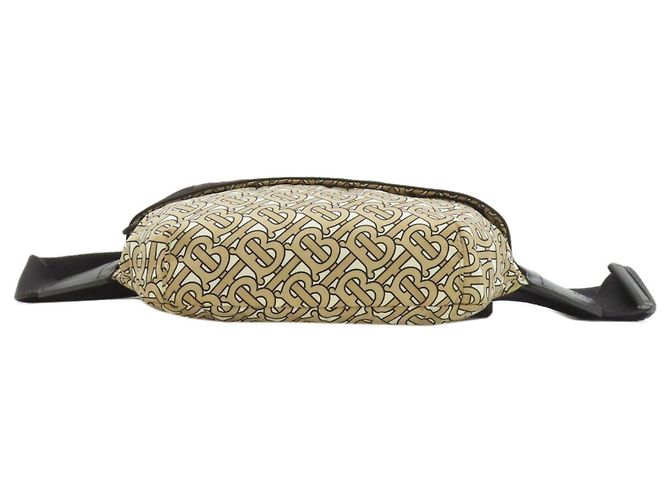 Borsa a tracolla Burberry TB Monogram Beige - vista 4