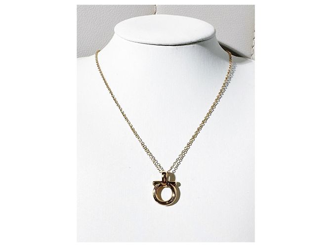 Collana Salvatore Ferragamo Gancini in Oro 18K D'oro - vista 6