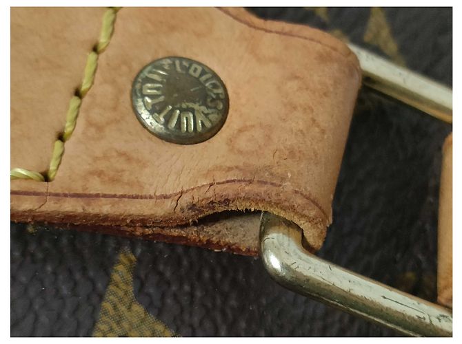Borsa Louis Vuitton Alma Monogram Canvas PM Marrone - vista 5