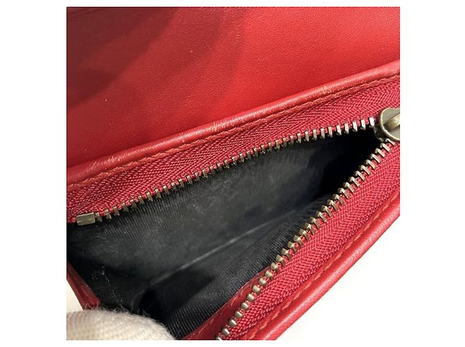 Mini billetera Gucci GG Supreme Cherry Beige - vista 6