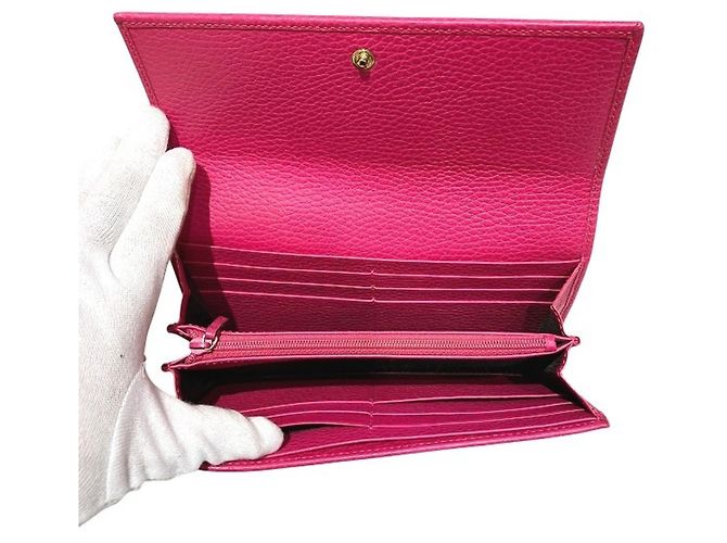 Gucci GG Marmont Continental Wallet Pink - Ansicht 7
