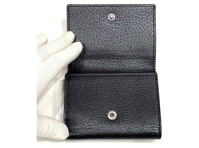 Cartera mini GG Marmont Gucci Negro - vista 9