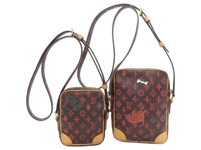 Borsa a tracolla Louis Vuitton Panamset Catgram Monogramma - vista 2