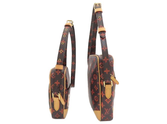 Borsa a tracolla Louis Vuitton Panamset Catgram Monogramma - vista 3