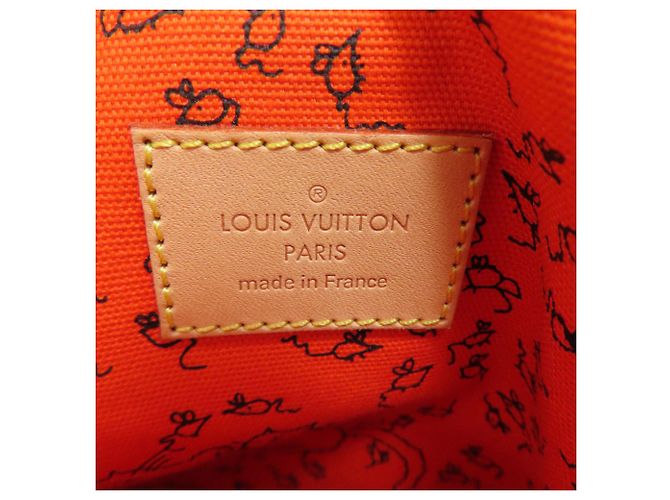 Borsa a tracolla Louis Vuitton Panamset Catgram Monogramma - vista 6