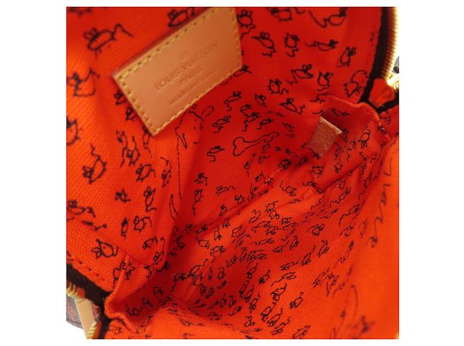 Borsa a tracolla Louis Vuitton Panamset Catgram Monogramma - vista 8