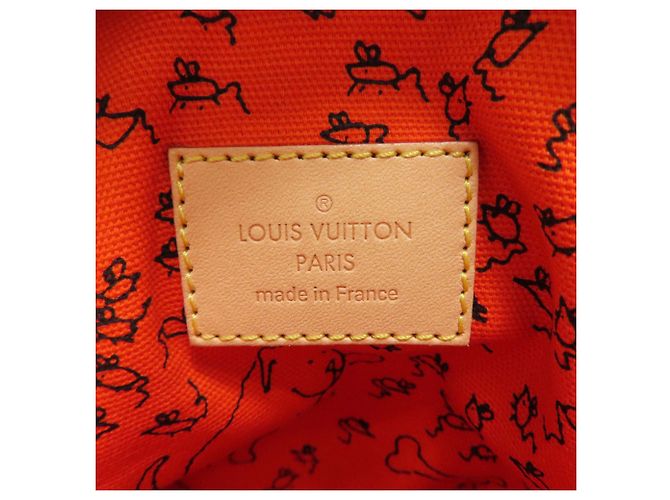 Borsa a tracolla Louis Vuitton Panamset Catgram Monogramma - vista 9