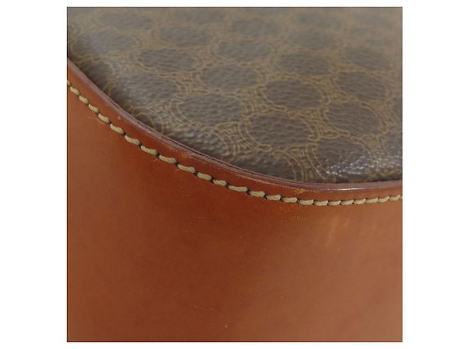 Céline Borsa a tracolla Celine motivo Macadam Marrone - vista 27