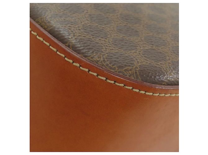Céline Borsa a tracolla Celine motivo Macadam Marrone - vista 29