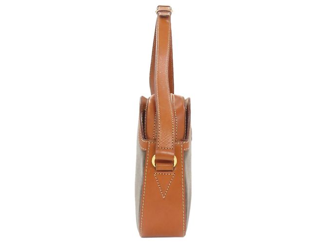 Céline Borsa a tracolla Celine motivo Macadam Marrone - vista 3