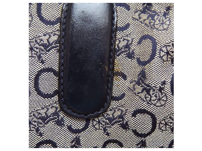Céline Borsa Celine C. Sulky Canvas da donna Blu navy - vista 17