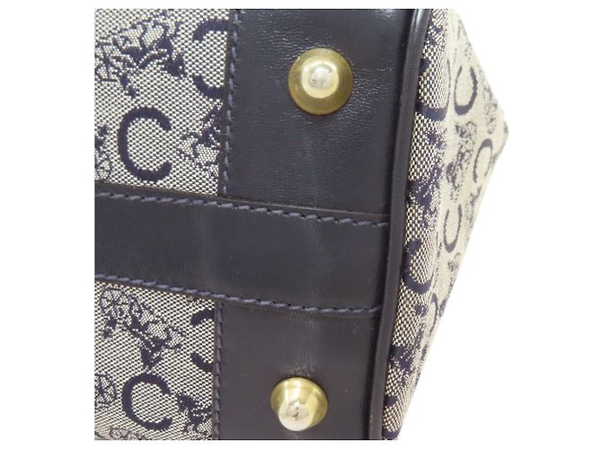 Céline Borsa Celine C. Sulky Canvas da donna Blu navy - vista 18
